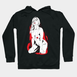 Eva Elfie Red Hot Hoodie